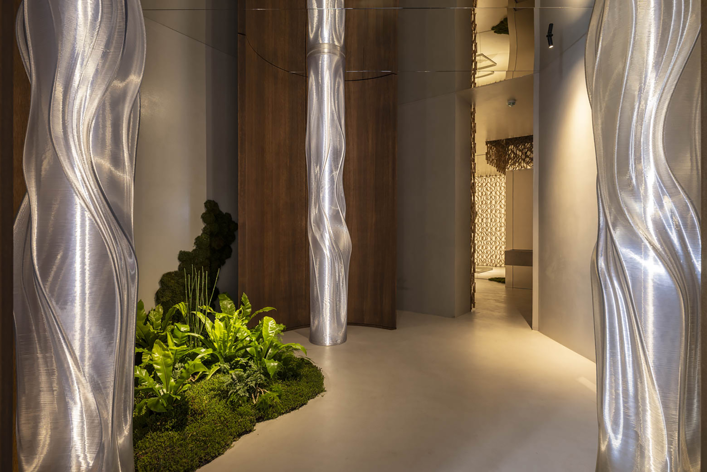 el acceso a casa decor espacio grounding de calzi studio